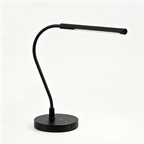 Lampe de dessin LED réglable col de cygne | Lampe de bureau noire, lumière neutre sans scintillement