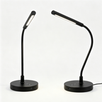 Lampe de dessin LED réglable col de cygne | Lampe de bureau noire, lumière neutre sans scintillement
