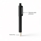 Kit gommes de dessin technique précision, gomme stylo + gomme bloc + recharges, pour architecture et croquis