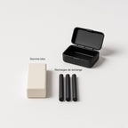Kit gommes de dessin technique précision, gomme stylo + gomme bloc + recharges, pour architecture et croquis