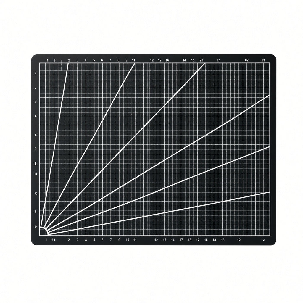 Tapis de découpe A4 auto-réparateur double face, grille de mesure, pour dessin technique et bureau