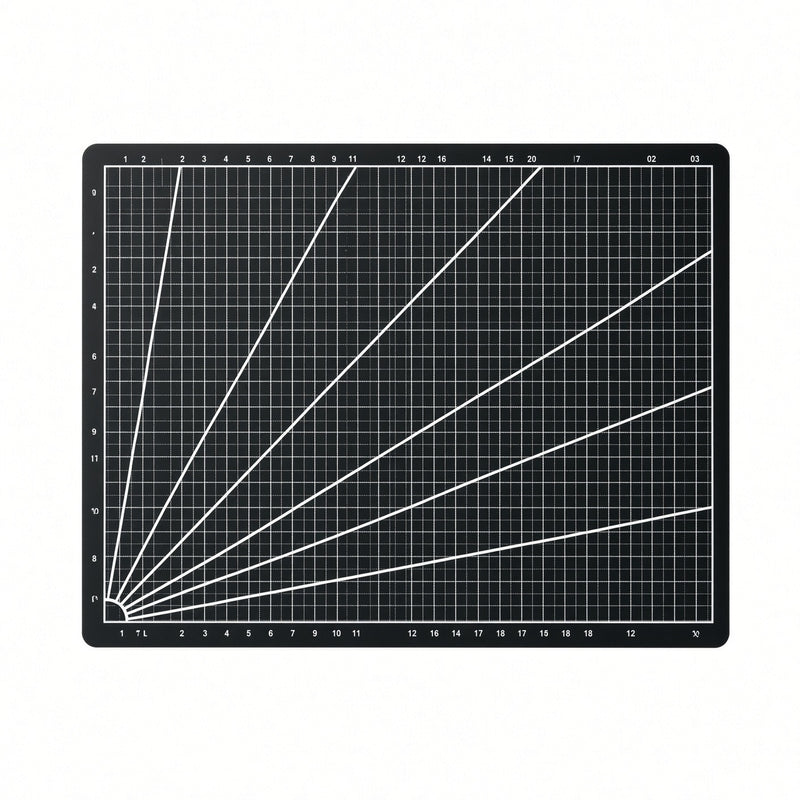 Tapis de découpe A4 auto-réparateur double face, grille de mesure, pour dessin technique et bureau